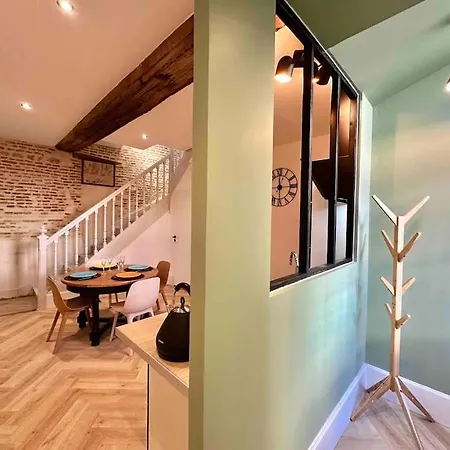 La Maison Des Cours - Wifi - Centre Apartamento *